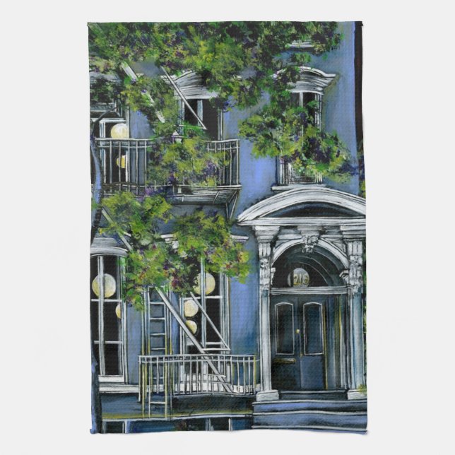 Luminous Spheres from Within Towel (Vertical)