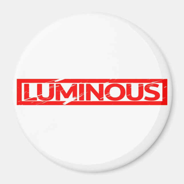 Luminous Stamp Magnet (Front)