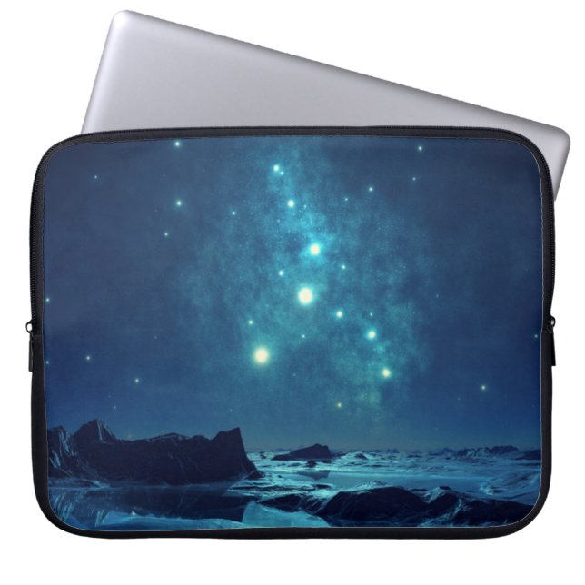 Luminous Stars Laptop Sleeve (Front)
