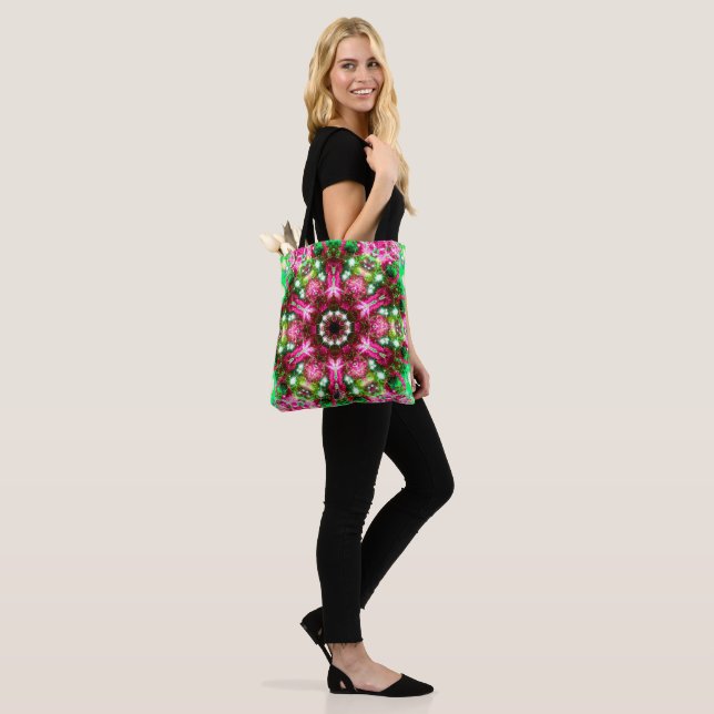 Luminous Stellar Kaleid Tote Bag (On Model)