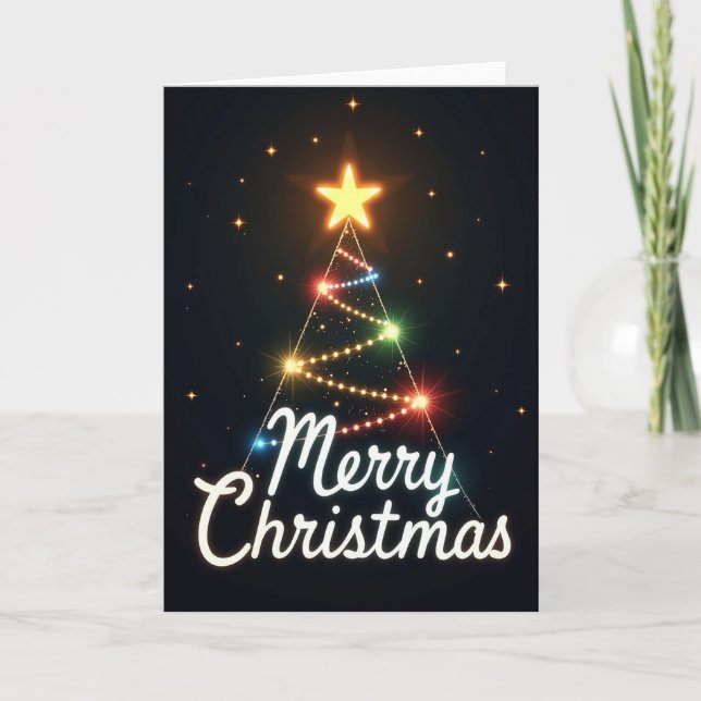 Luminous Tree Glow Card (Front)