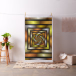 Luminous Tunnel Colorful Trippy Fractal Graphic Fabric