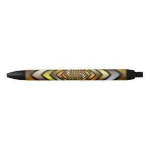 Luminous Tunnel Colorful Trippy Fractal Graphic Pen