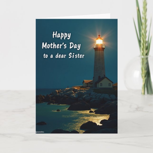 Luminous Twilight Mothers Day Card (Front)