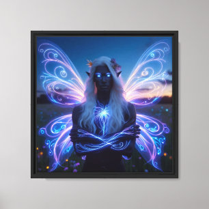 Luminous Veil Canvas Print