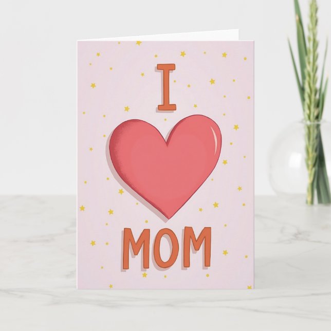 Luminous Volume Mothers Day Card (Front)