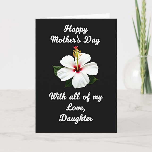 Luminous White Mother Card (Front)