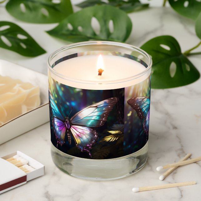 Luminous Wings Candle (Lit)