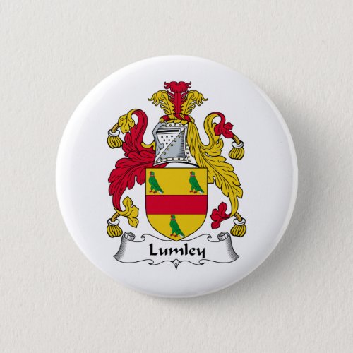 Lumley Family Crest Button