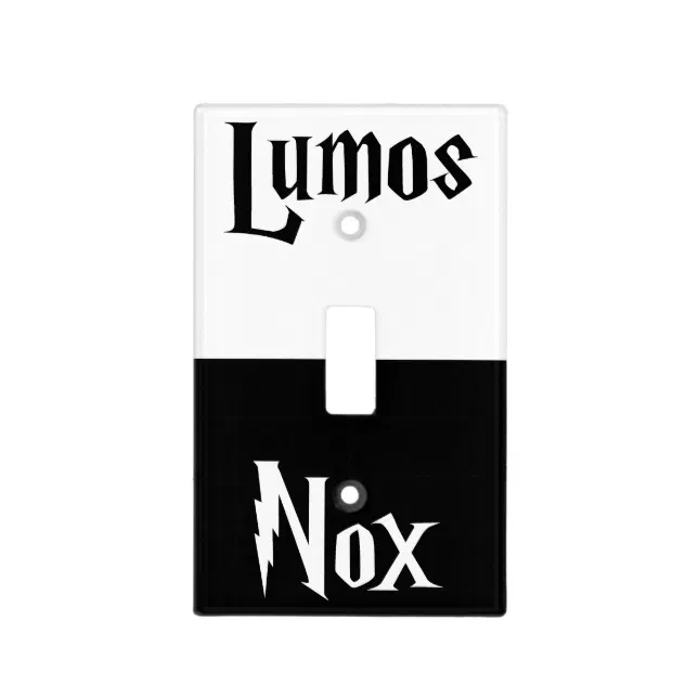 Lumos Nox Light Switch Cover | Zazzle