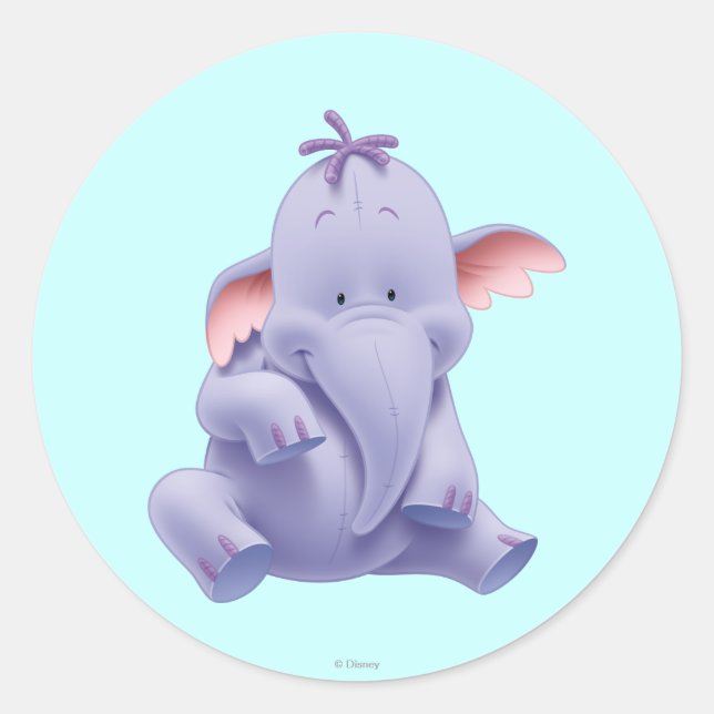 Lumpy 1 classic round sticker (Front)