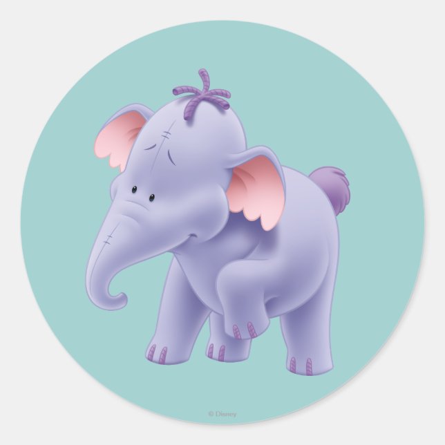 Lumpy 3 classic round sticker (Front)