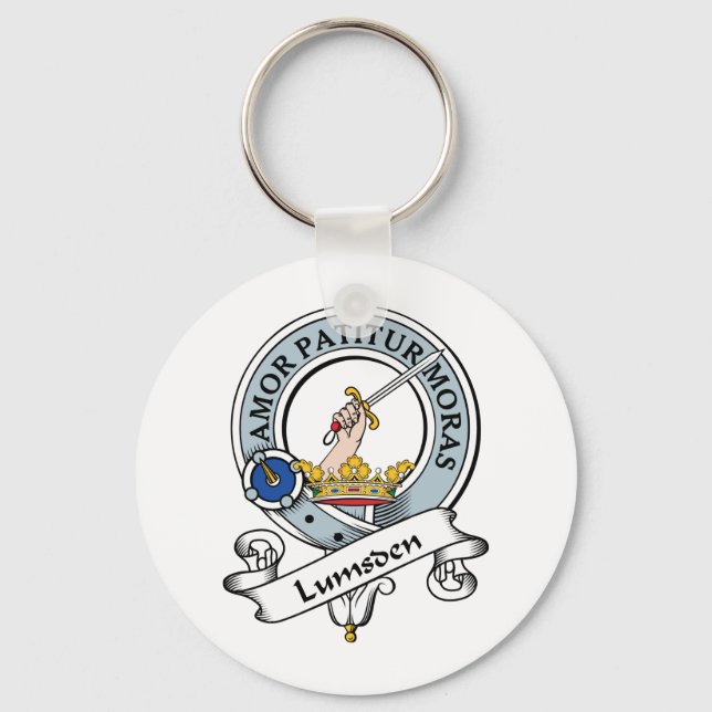 Lumsden Clan Badge Keychain (Front)