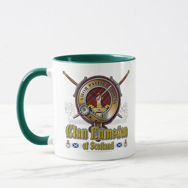 Lumsden Clan Badge Mug (Left)