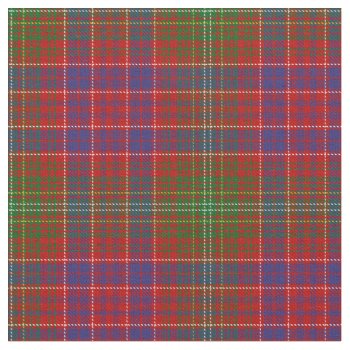 Lumsden Clan Tartan Fabric by thecelticflame at Zazzle