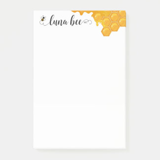 Luna Bee Post-It Notes