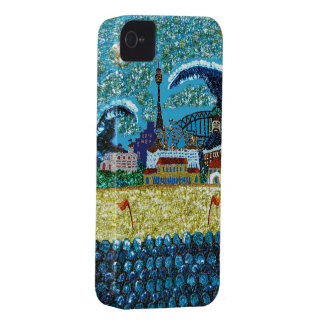 Luna Bondi Sequin Art iPhone 4 Barely There iPhone 4 Cover