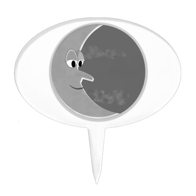 Luna Cake Topper (Front)