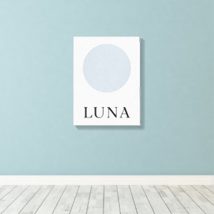 LUNA CANVAS PRINT