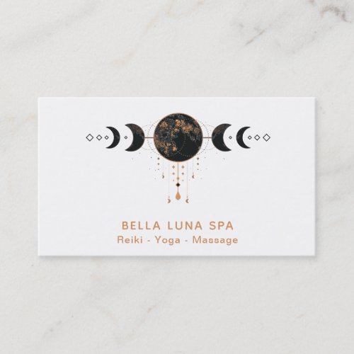  Luna Cosmic Moon Universe Shaman Moons Business Card