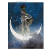 Luna Goddess at Night Scattering Stars (Front)