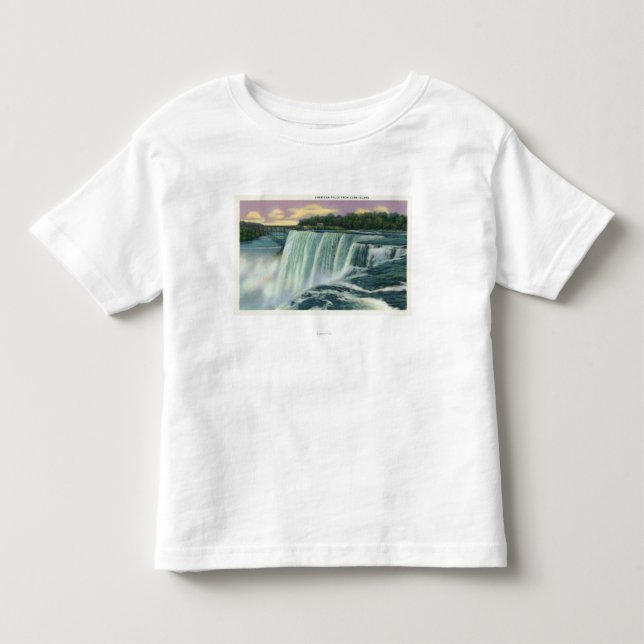Luna Island View of American Falls Toddler T-shirt (Front)