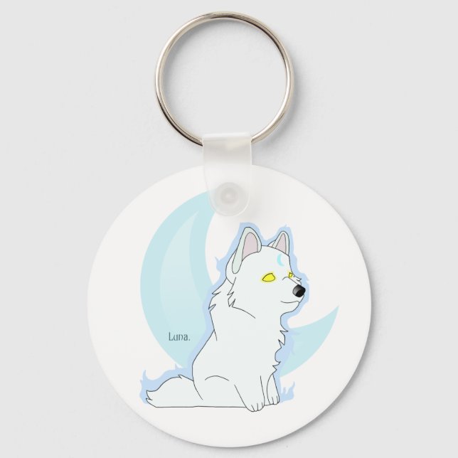 Luna Keychain (Front)