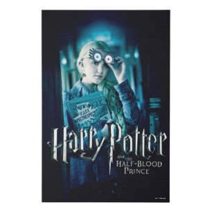 Luna Lovegood Faux Canvas Print