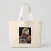 Luna Lovegood Peeks Over Glasses Large Tote Bag