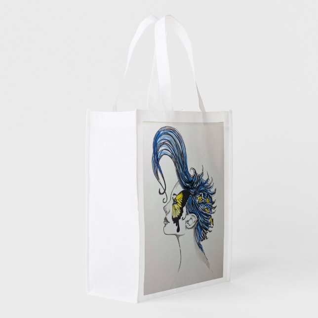 Luna Luna Riot Girl Reusable Bag (Back Side)