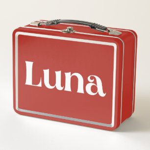 Luna Metal Lunch Box
