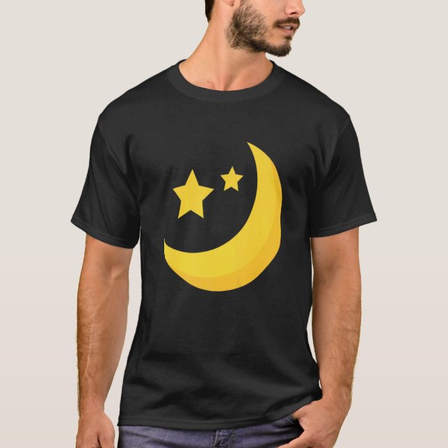 Luna Moon Face Tarot Astrology  T-Shirt (Front)