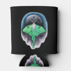 Luna Moon Moth Can Cooler