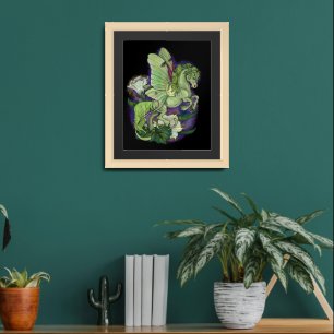 Luna Moonduster Moth Fairy Horse Poster