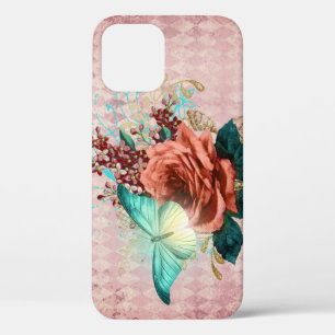 Luna Moth Bouquet iPhone 12 Case