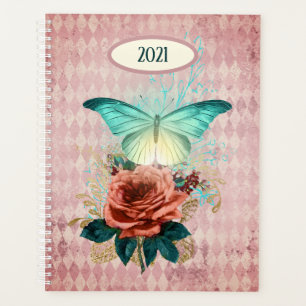 Luna Moth Bouquet Custom Planner