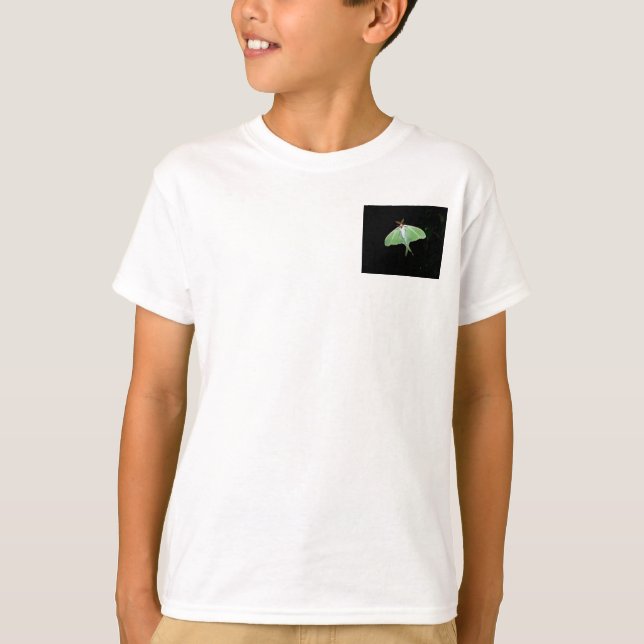 Luna Moth Boys T-Shirt (Front)