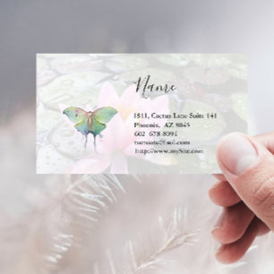 Luna Moth Business Card
