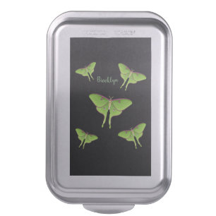 Luna Moth cartoon illustration Cake Pan