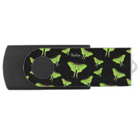 Luna Moth cartoon illustration