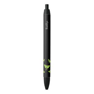 Luna Moth cartoon illustration Pen