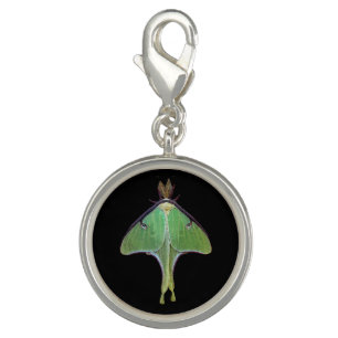 Luna Moth Charm