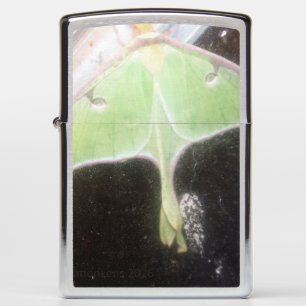 Luna Moth Close-Up Zippo Lighter
