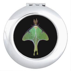 Luna Moth Compact Mirror