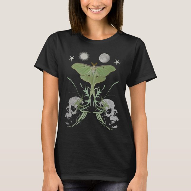 Luna Moth Deluxe T-Shirt (Front)