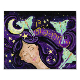 Luna Moth Dream Print