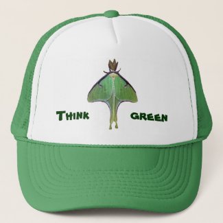 Luna Moth Earth Day Trucker Hat