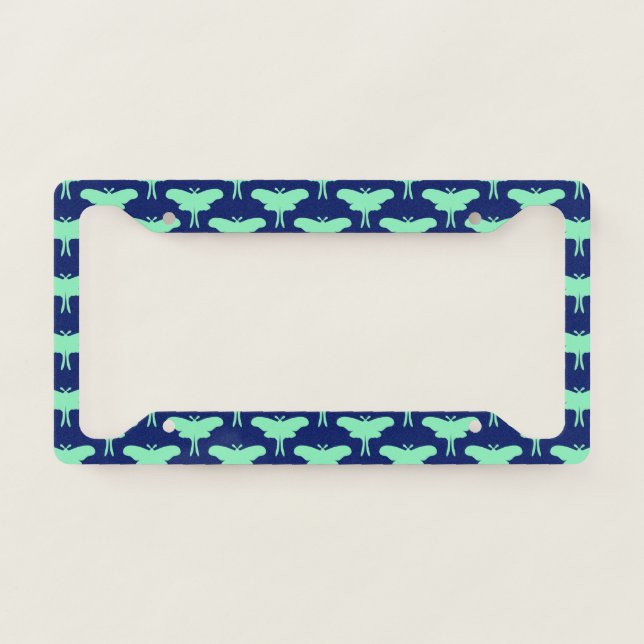 Luna Moth License Plate Frame (Front)