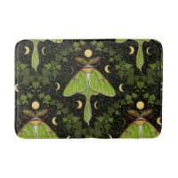Luna moth, moon phases and ivy damask 2