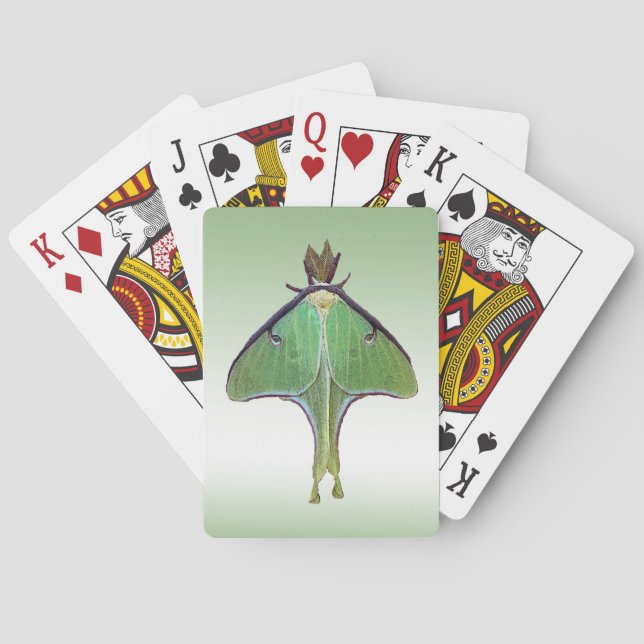 Luna Moth Playing Cards (Back)